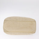 PRADA Hand Bag Nylon 2 Set Ivory Auth ti4056-7