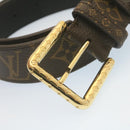 LOUIS VUITTON Monogram Ceinture Daily Multi Pocket Waist Bag M0236Y Auth ai676A-21