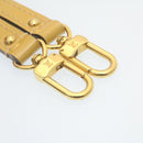 LOUIS VUITTON Vernis Rayures Alma BB Hand Bag 2way Beige Pink M90970 Auth ai678M-26