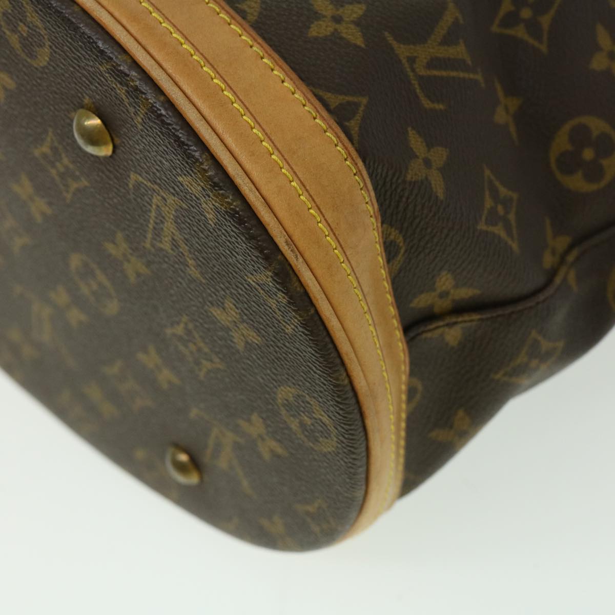 LOUIS VUITTON Monogram Bucket GM Shoulder Bag M42236 LV Auth tp325