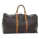 LOUIS VUITTON Monogram Keepall 50 Boston Bag M41426 LV Auth tp369-1