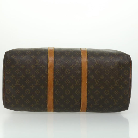 LOUIS VUITTON Monogram Keepall 50 Boston Bag M41426 LV Auth tp369