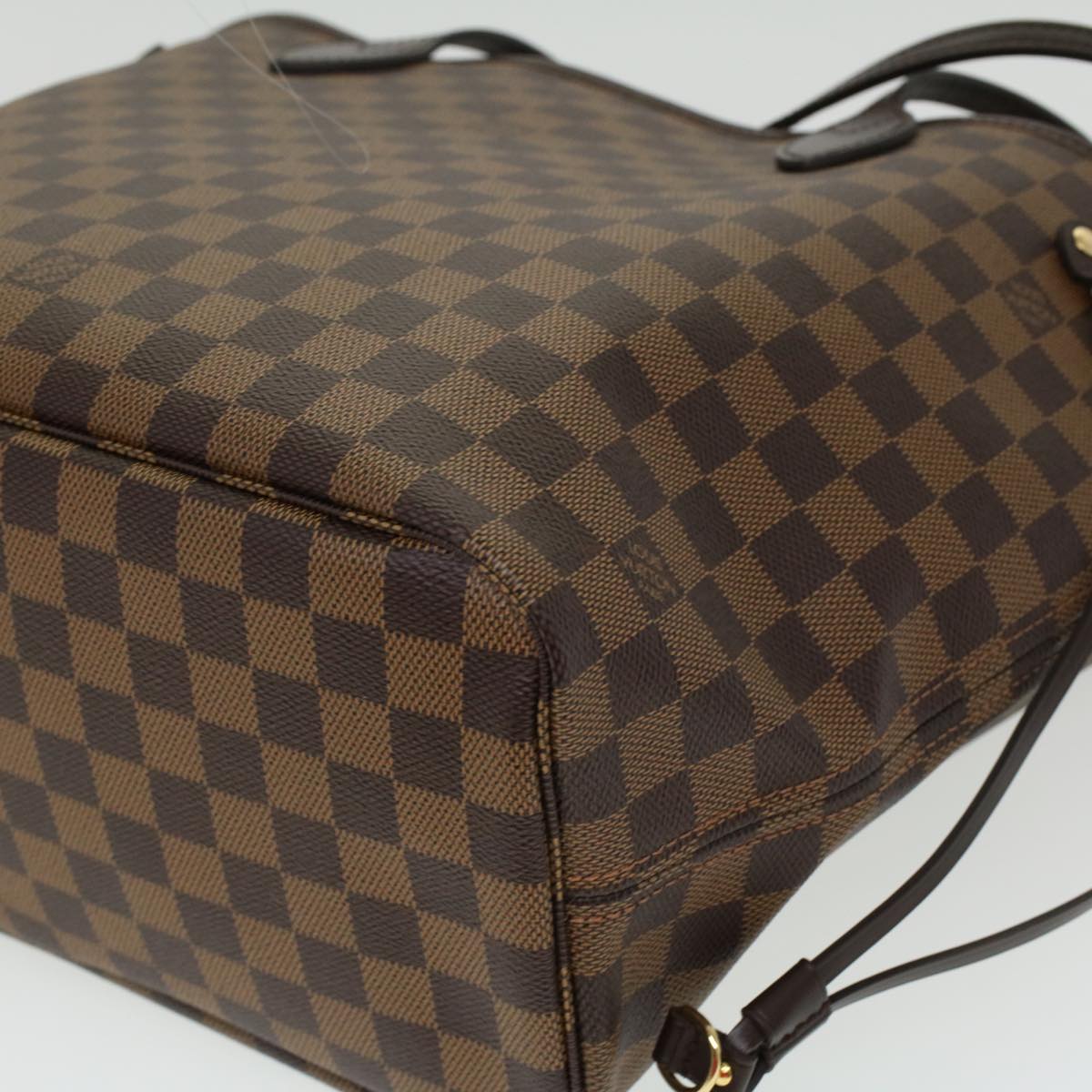 LOUIS VUITTON Damier Ebene Neverfull MM Tote Bag N51105 LV Auth ai684SA