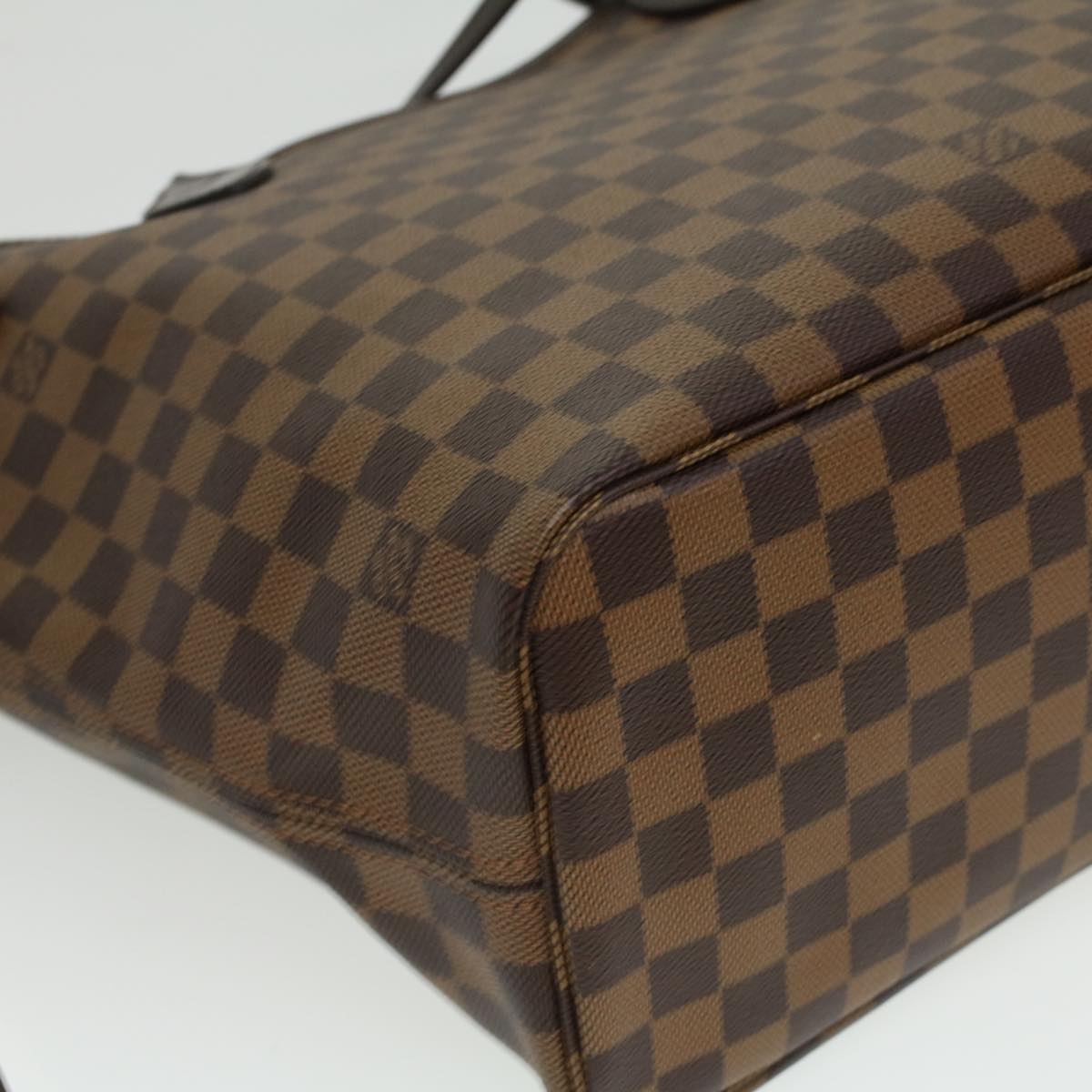 LOUIS VUITTON Damier Ebene Neverfull MM Tote Bag N51105 LV Auth ai684SA