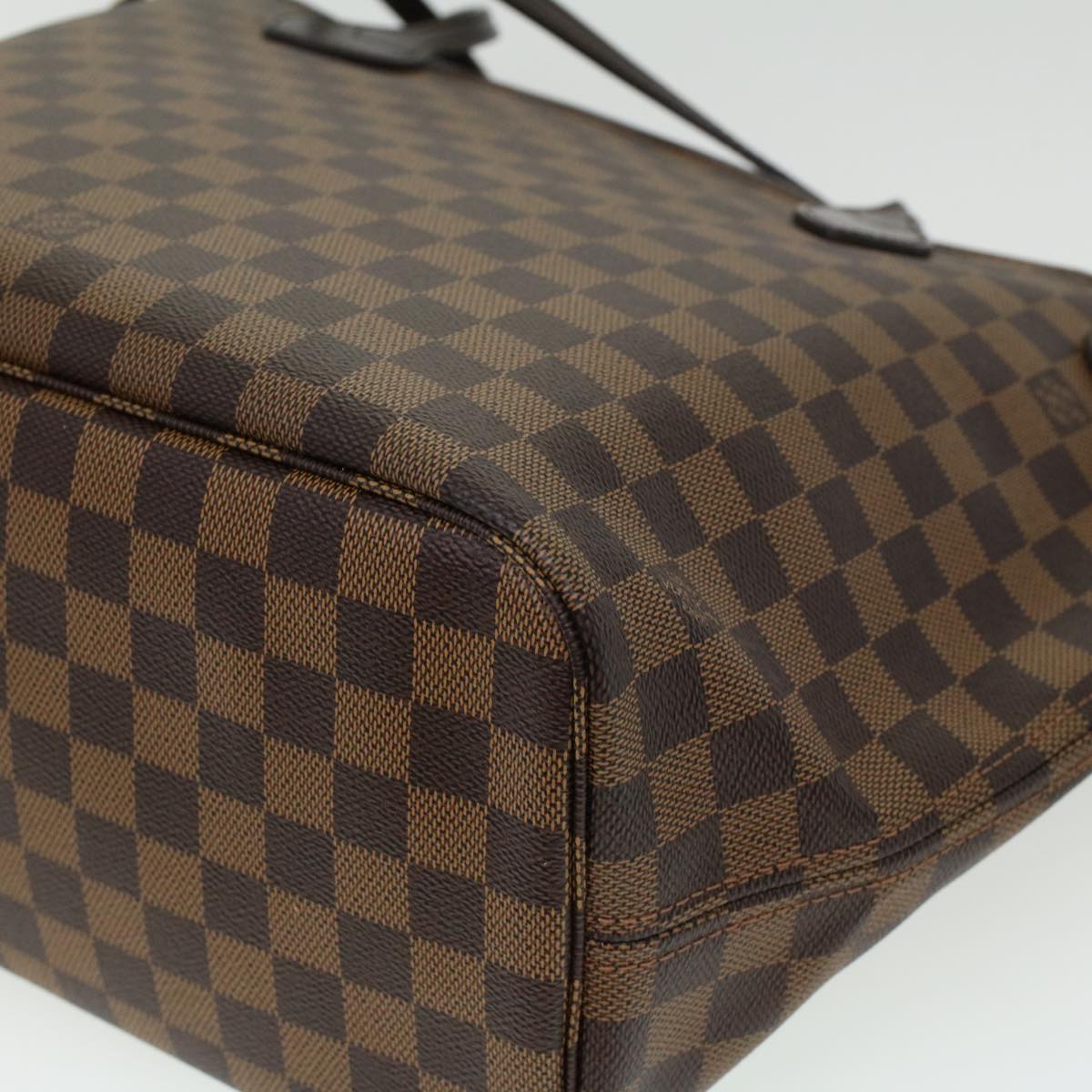 LOUIS VUITTON Damier Ebene Neverfull MM Tote Bag N51105 LV Auth ai684SA