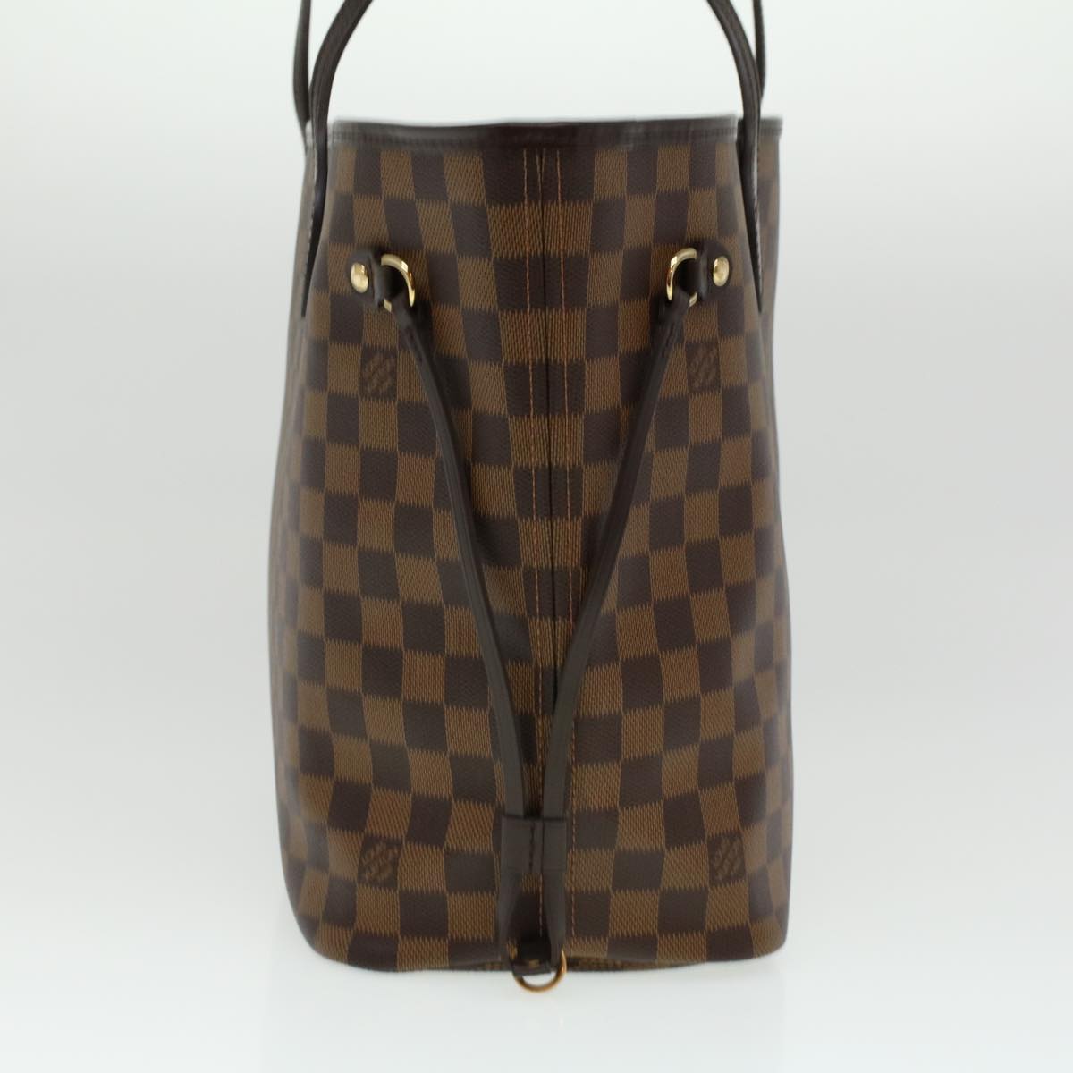 LOUIS VUITTON Damier Ebene Neverfull MM Tote Bag N51105 LV Auth ai684SA