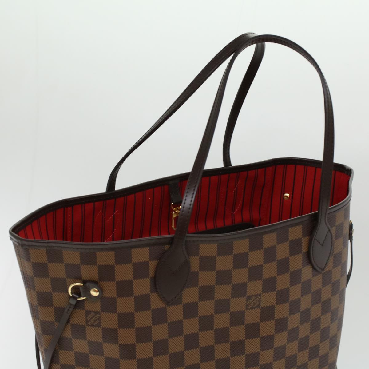 LOUIS VUITTON Damier Ebene Neverfull MM Tote Bag N51105 LV Auth ai684SA