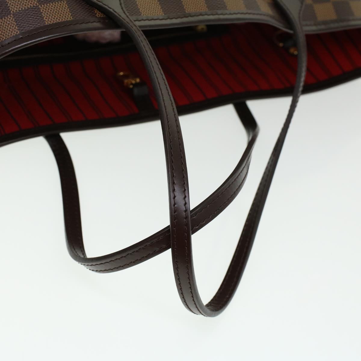 LOUIS VUITTON Damier Ebene Neverfull MM Tote Bag N51105 LV Auth ai684SA