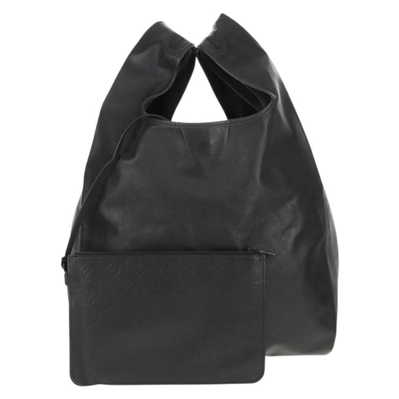 LOUIS VUITTON Monogram Shadow Tote Bag Zwart M43679 LV Auth TR218