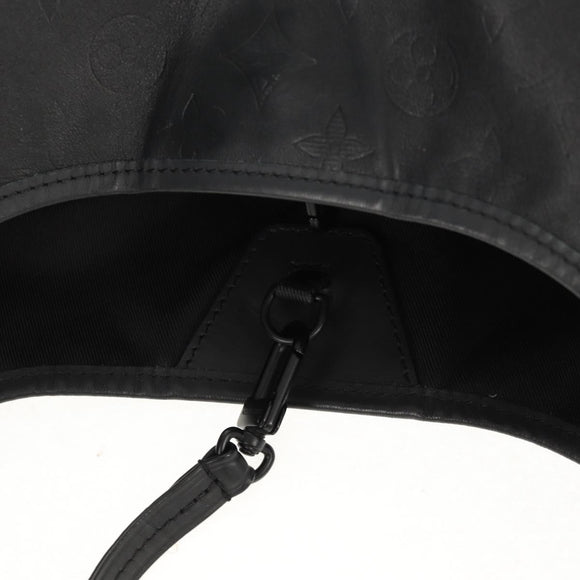 LOUIS VUITTON Monogram Shadow Tote Bag Zwart M43679 LV Auth TR218