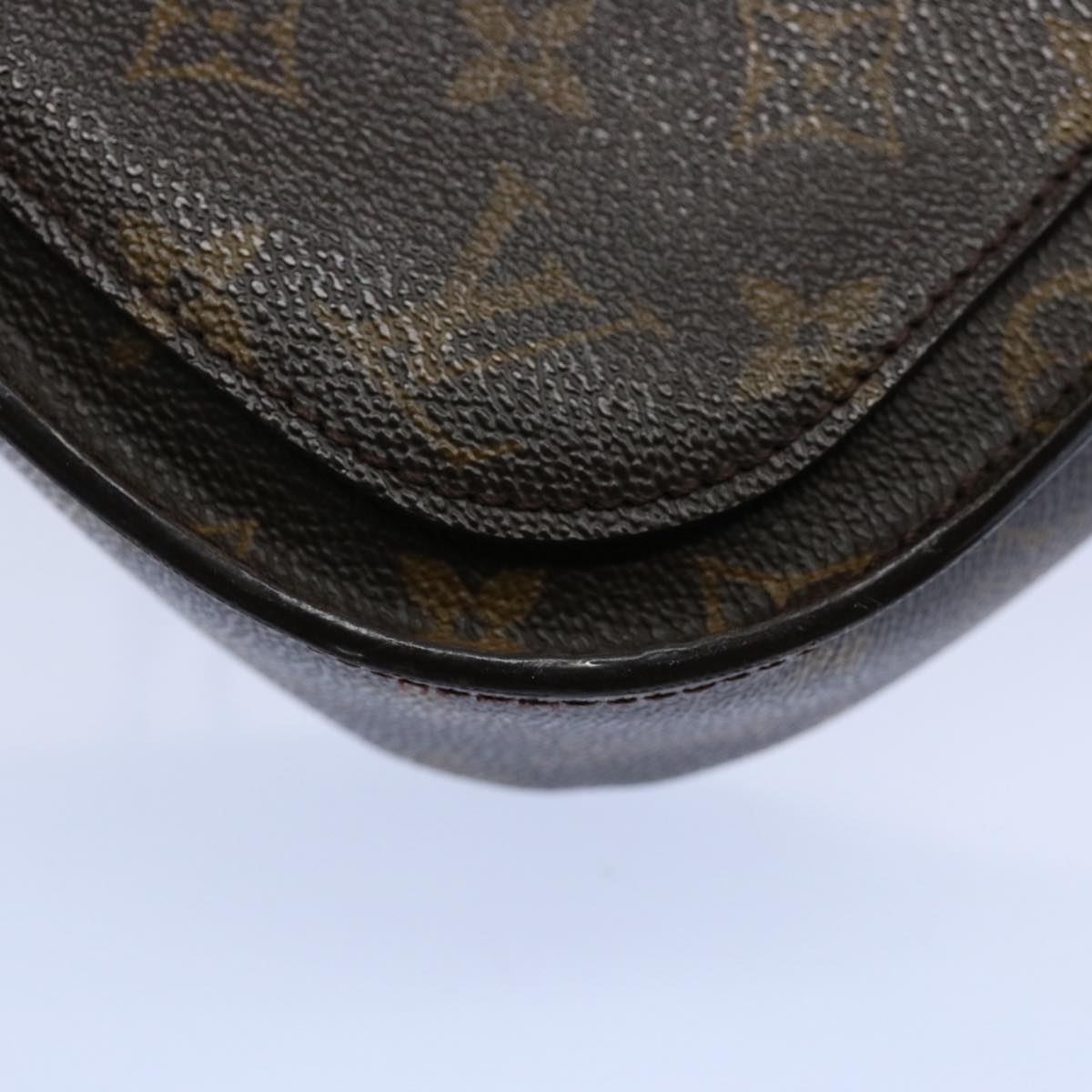 LOUIS VUITTON Monogram Saint Cloud GM Shoulder Bag M51242 LV Auth uy142