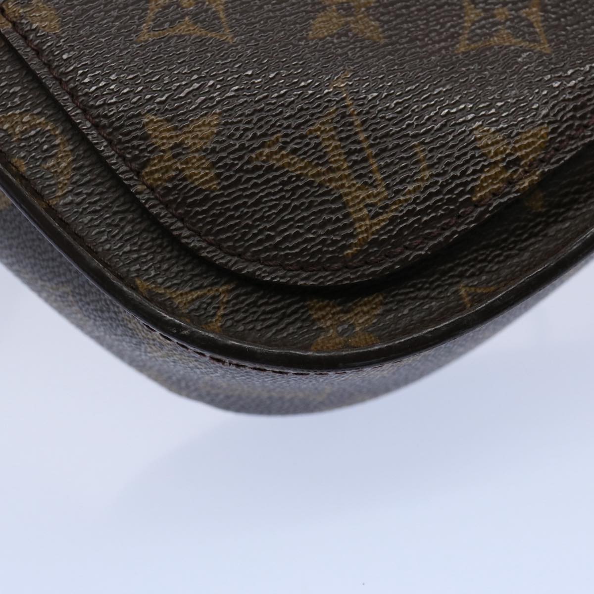 LOUIS VUITTON Monogram Saint Cloud GM Shoulder Bag M51242 LV Auth uy142