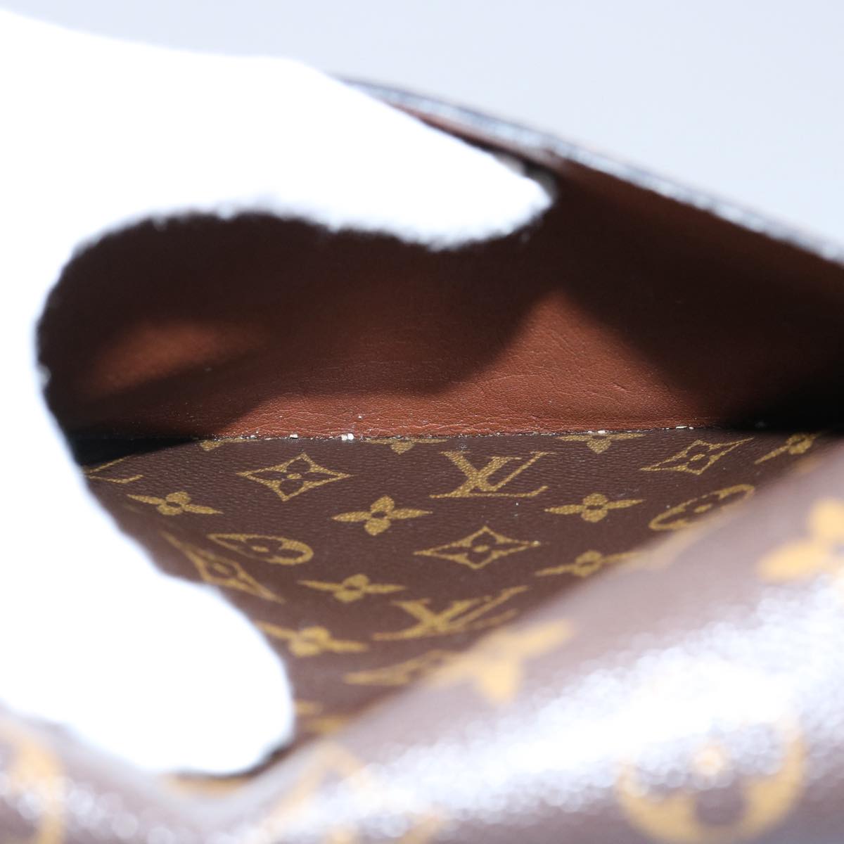 LOUIS VUITTON Monogram Saint Cloud GM Shoulder Bag M51242 LV Auth uy142