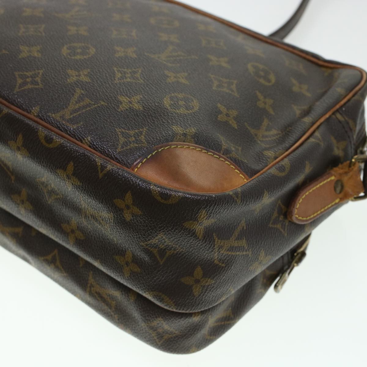 LOUIS VUITTON Monogram Nile Shoulder Bag M45244 LV Auth yb114