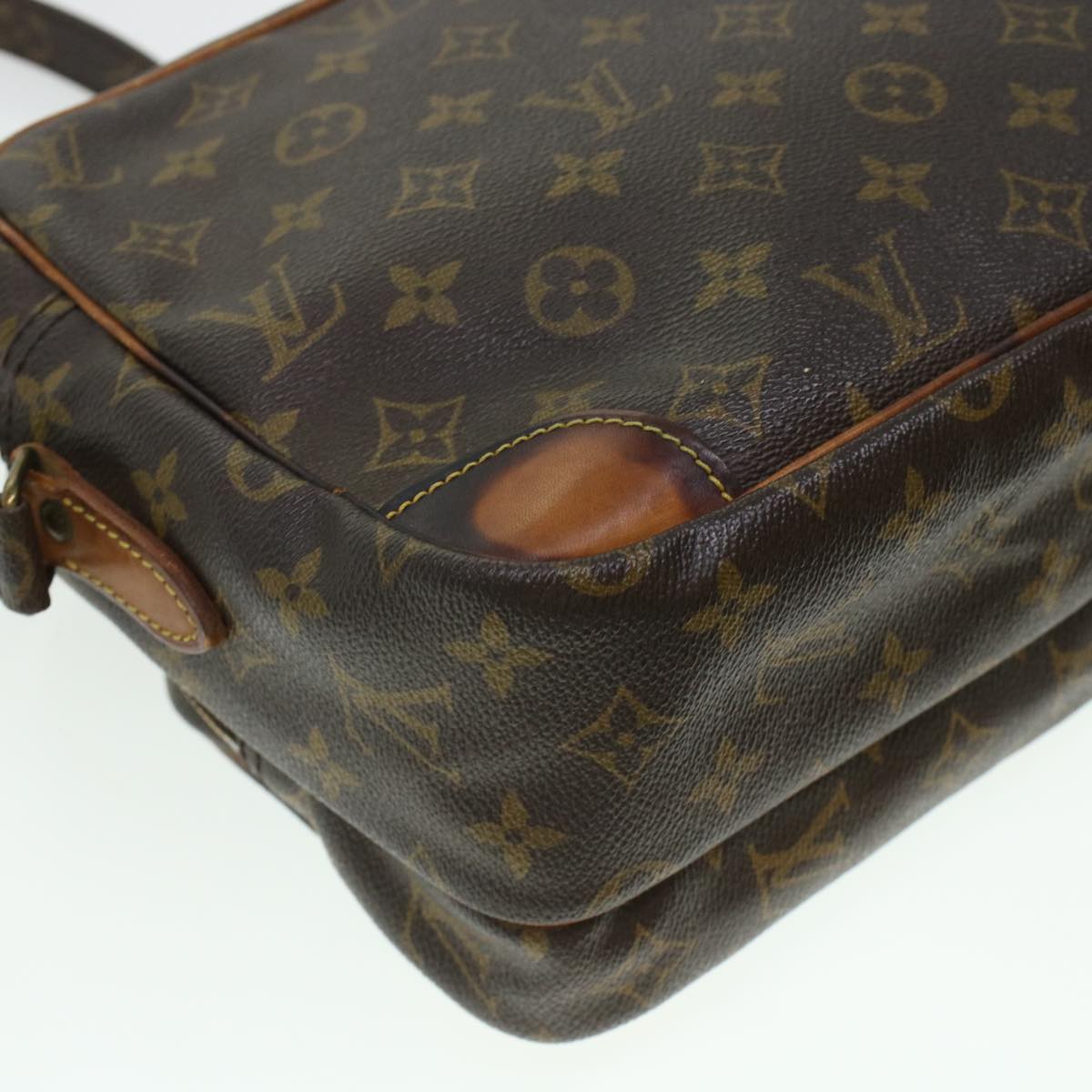 LOUIS VUITTON Monogram Nile Shoulder Bag M45244 LV Auth yb114