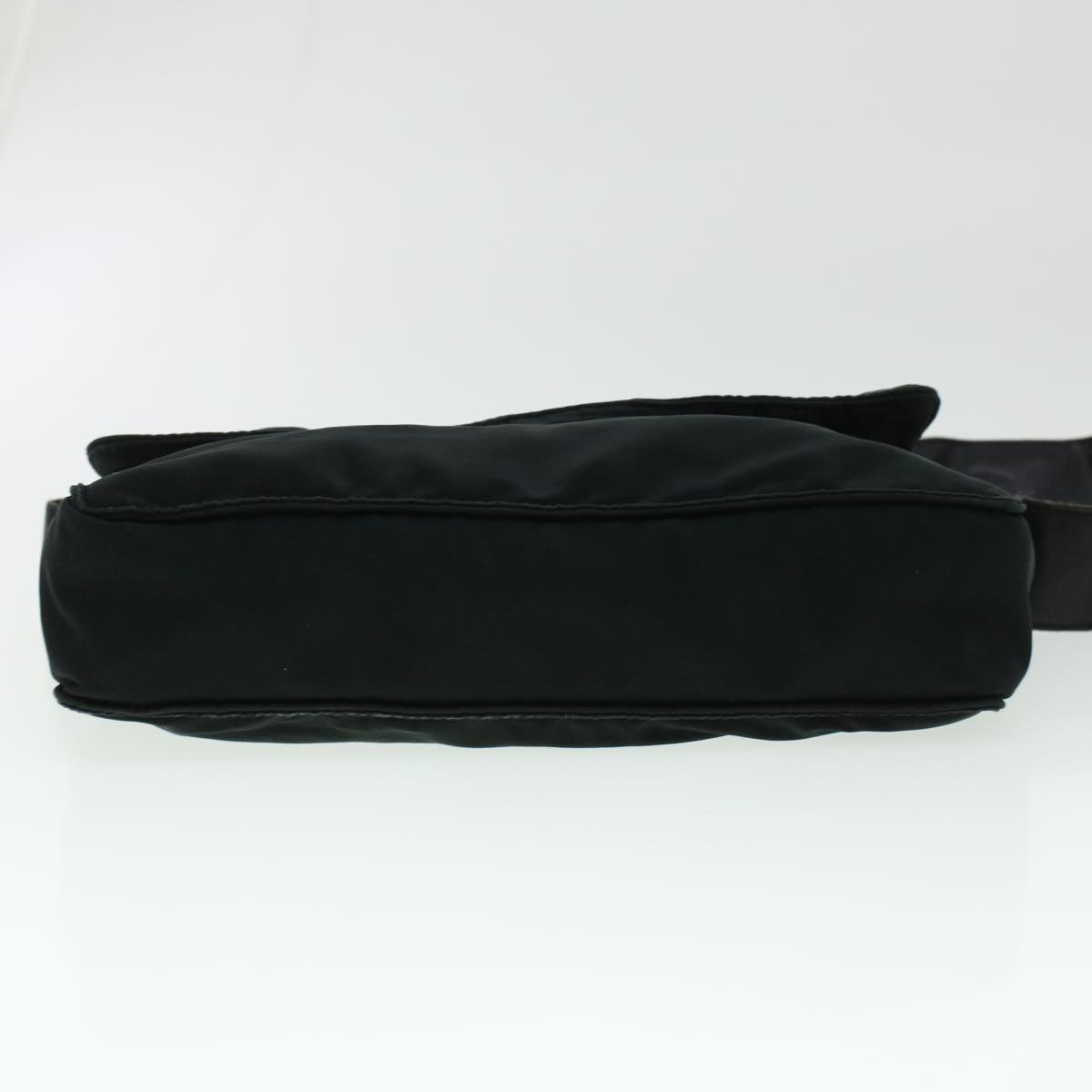 BOTTEGA VENETA Leopard Backpack Shoulder Bag Nylon Brown Black Auth yb145