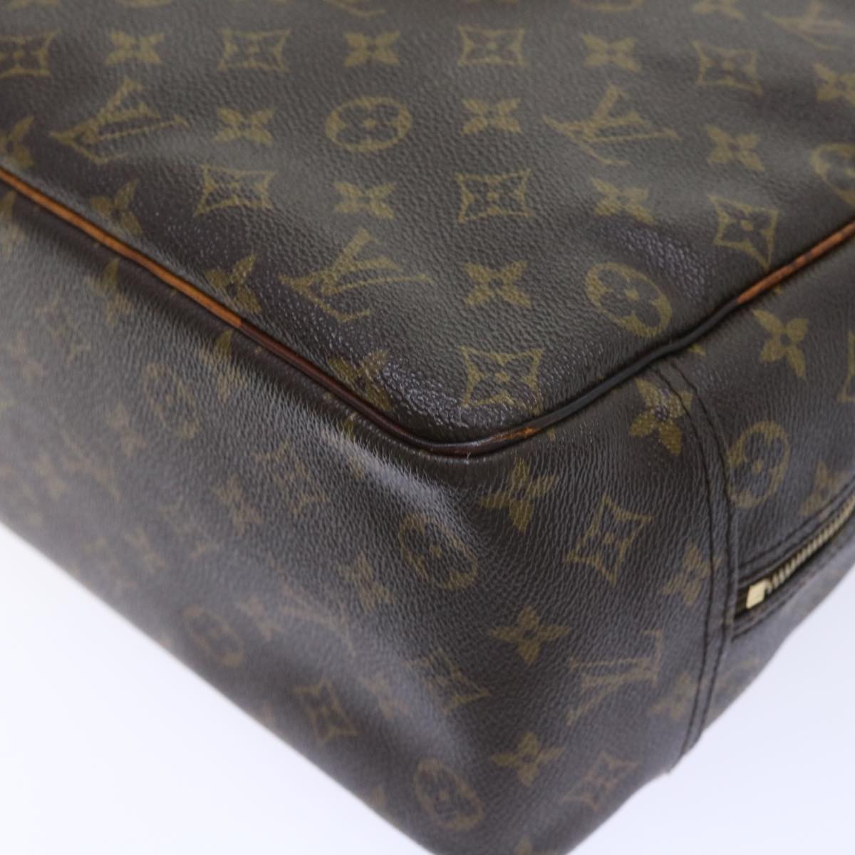 LOUIS VUITTON Monogram Deauville Hand Bag M47270 LV Auth yb344