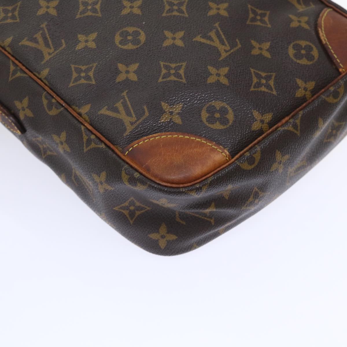 LOUIS VUITTON Monogram Danube MM Shoulder Bag M45264 LV Auth yb349