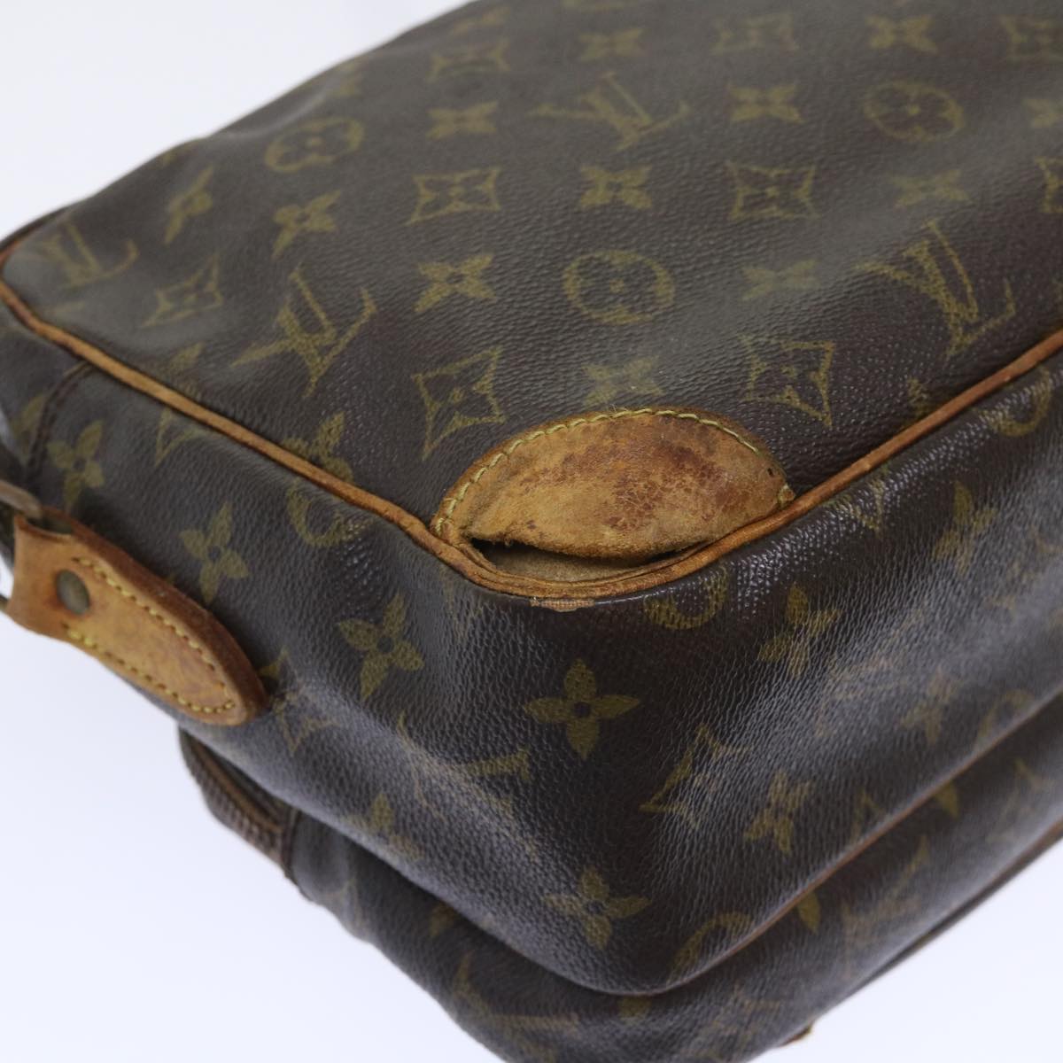 LOUIS VUITTON Monogram Nile Shoulder Bag M45244 LV Auth yb369