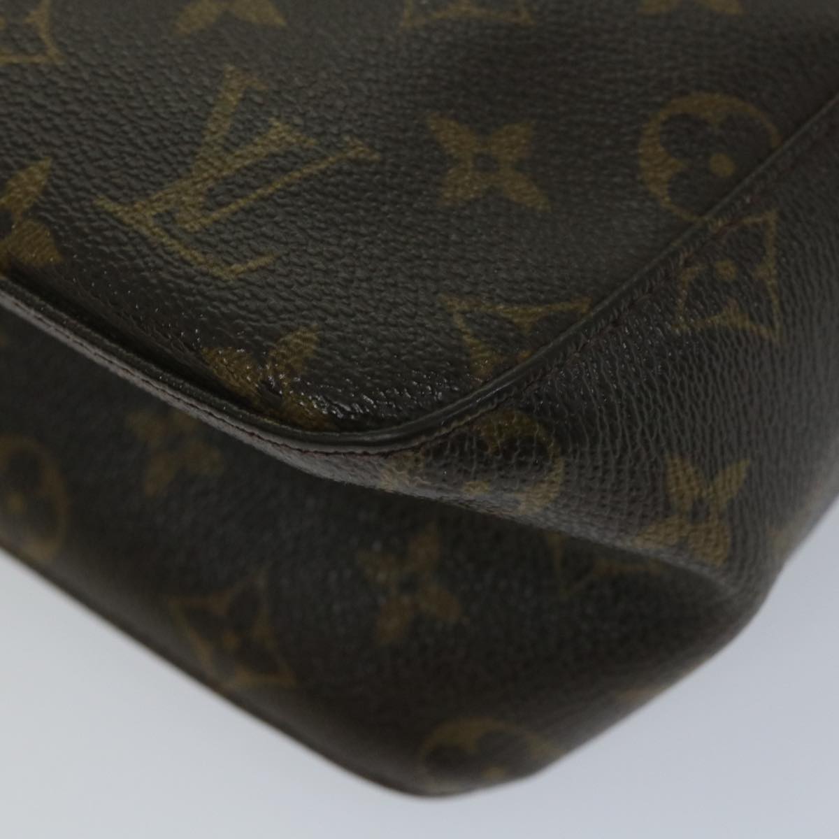 LOUIS VUITTON Monogram Looping MM Shoulder Bag M51146 LV Auth yb382