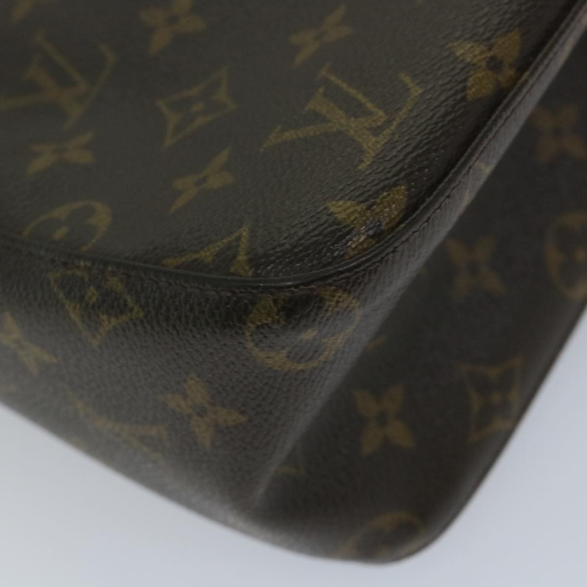 LOUIS VUITTON Monogram Looping MM Shoulder Bag M51146 LV Auth yb382