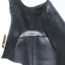 BALLY Quilted Hand Bag Leather 2way White Auth yb388-21