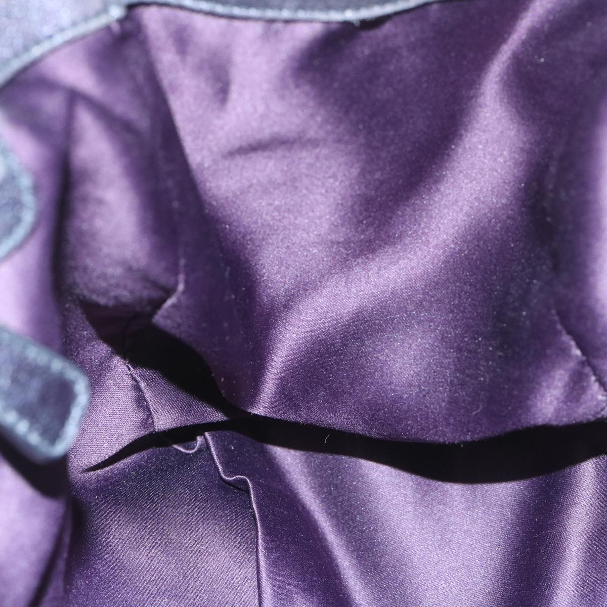 Miu Miu Materasse Hand Bag Leather 2way Purple Auth yb443