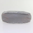 PRADA Pouch Nylon Gray Auth yb446-6