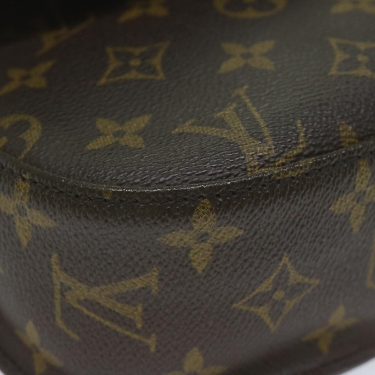 LOUIS VUITTON Monogram Saint Cloud GM Shoulder Bag M51242 LV Auth yb450