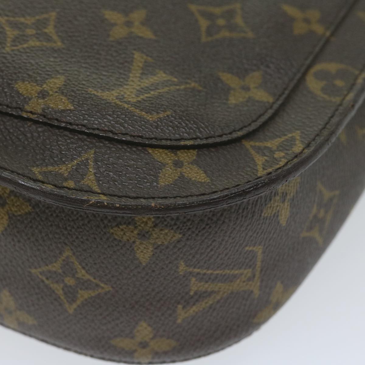 LOUIS VUITTON Monogram Saint Cloud GM Shoulder Bag M51242 LV Auth yb450