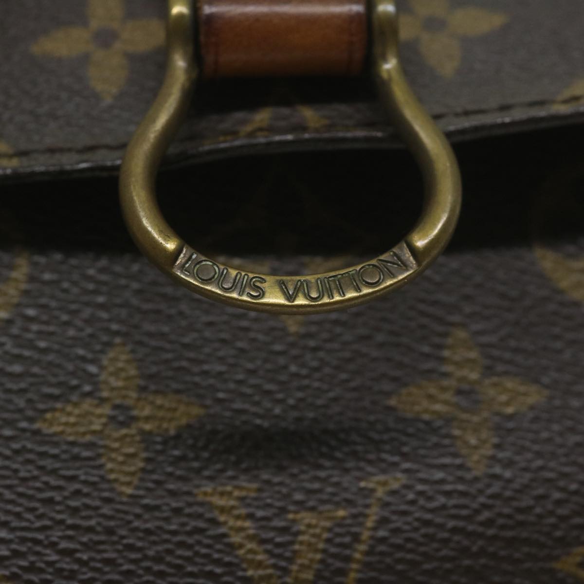 LOUIS VUITTON Monogram Saint Cloud GM Shoulder Bag M51242 LV Auth yb450