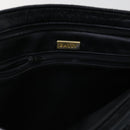 BALLY Shoulder Bag Leather Black Auth yb483-19