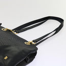 BALLY Shoulder Bag Leather Black Auth yb483-14