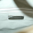 BURBERRY Nova Check Shoulder Bag Canvas Beige Auth yb507-16