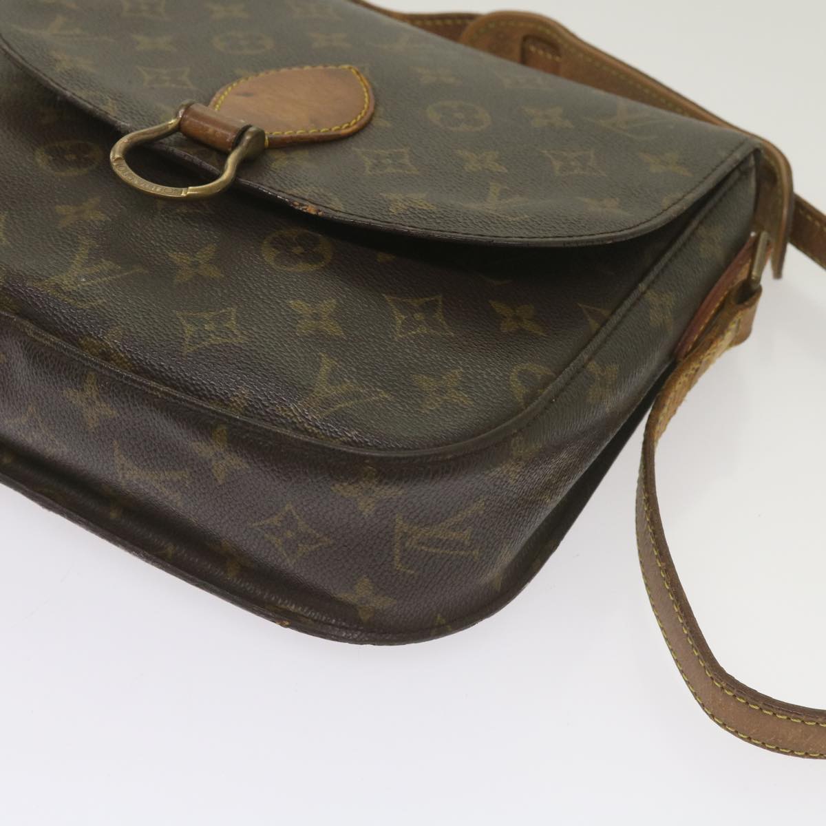 LOUIS VUITTON Monogram Saint Cloud GM Shoulder Bag M51242 LV Auth yb519