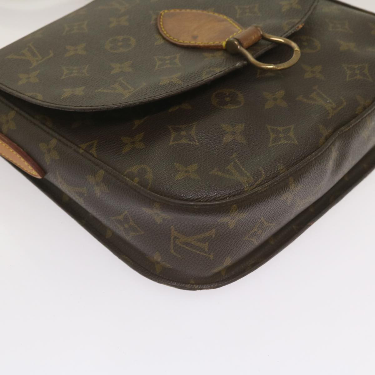 LOUIS VUITTON Monogram Saint Cloud GM Shoulder Bag M51242 LV Auth yb519