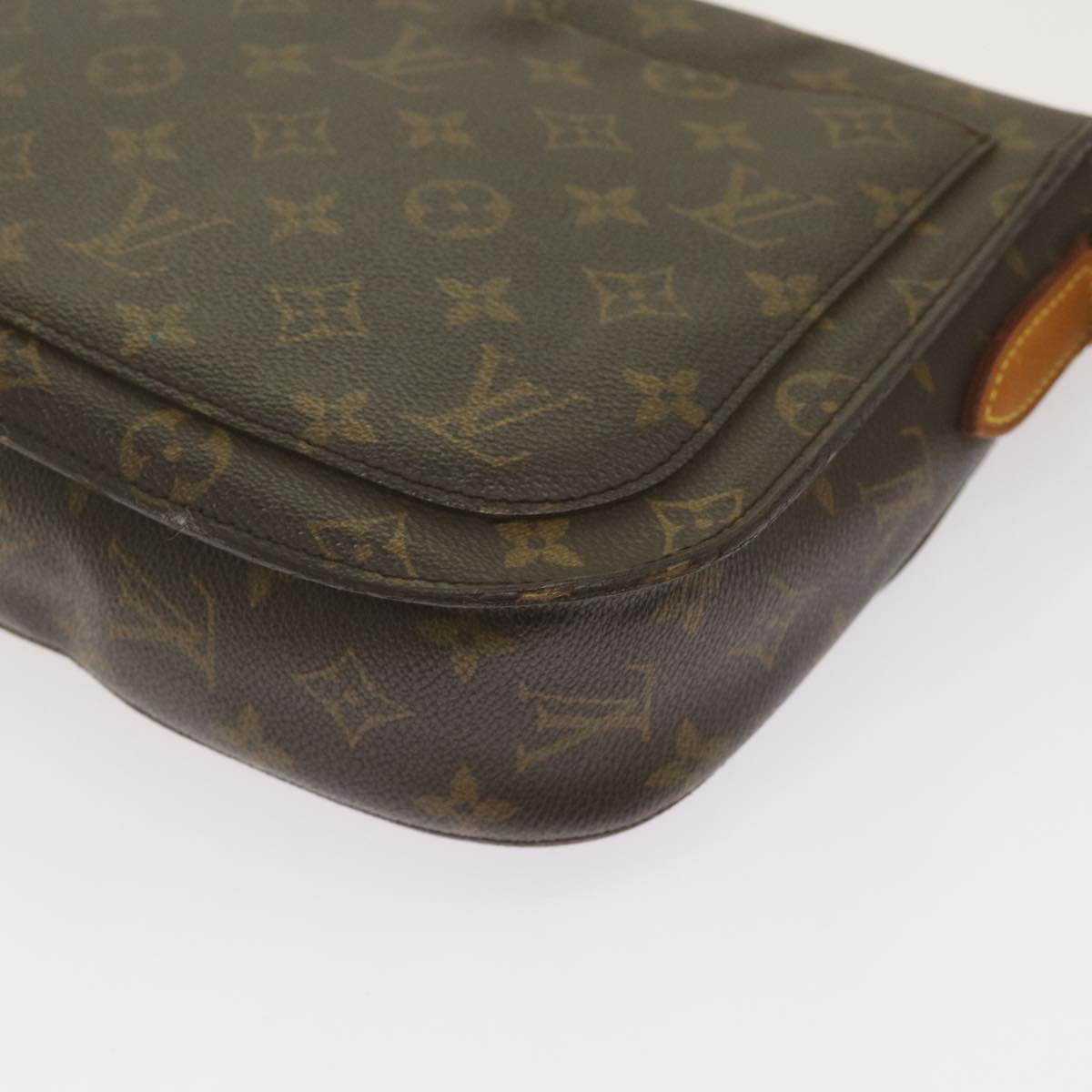 LOUIS VUITTON Monogram Saint Cloud GM Shoulder Bag M51242 LV Auth yb519