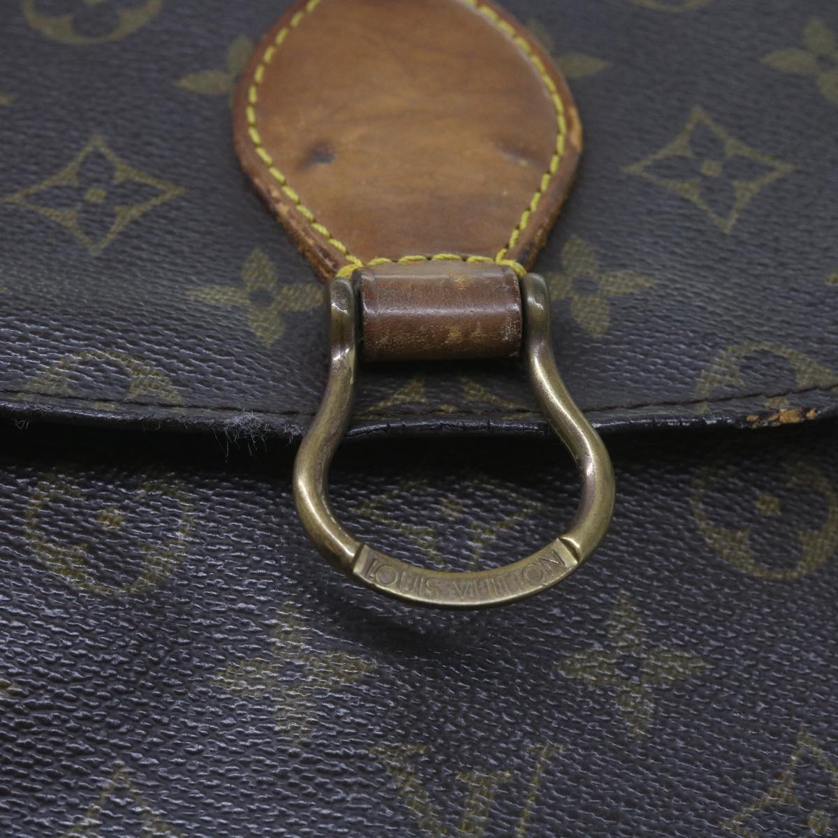 LOUIS VUITTON Monogram Saint Cloud GM Shoulder Bag M51242 LV Auth yb519