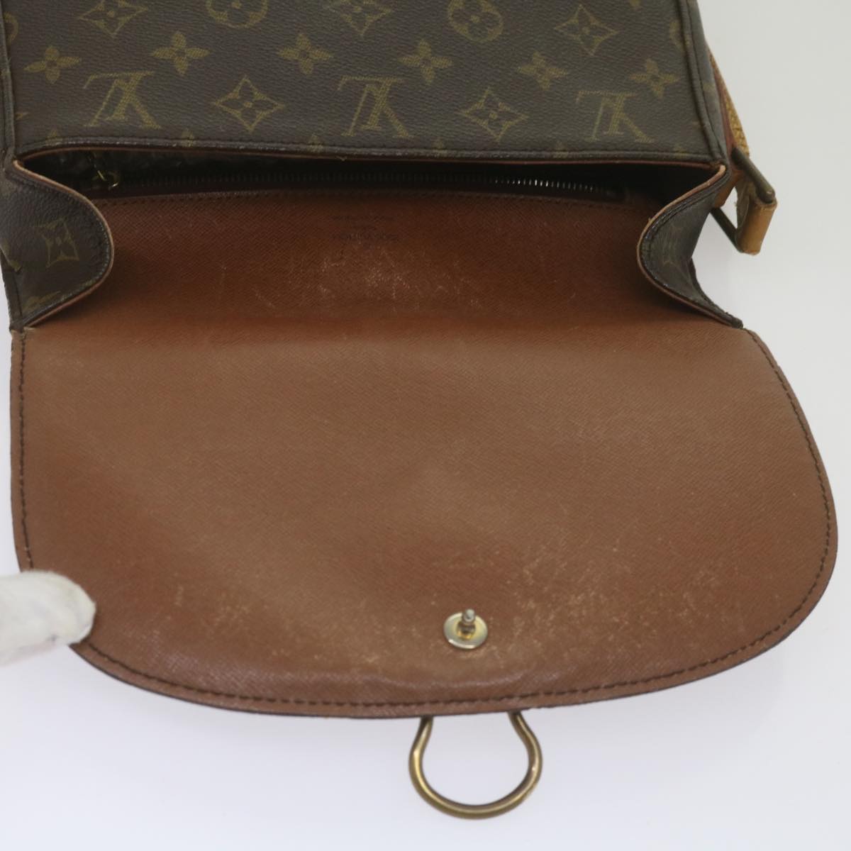 LOUIS VUITTON Monogram Saint Cloud GM Shoulder Bag M51242 LV Auth yb519