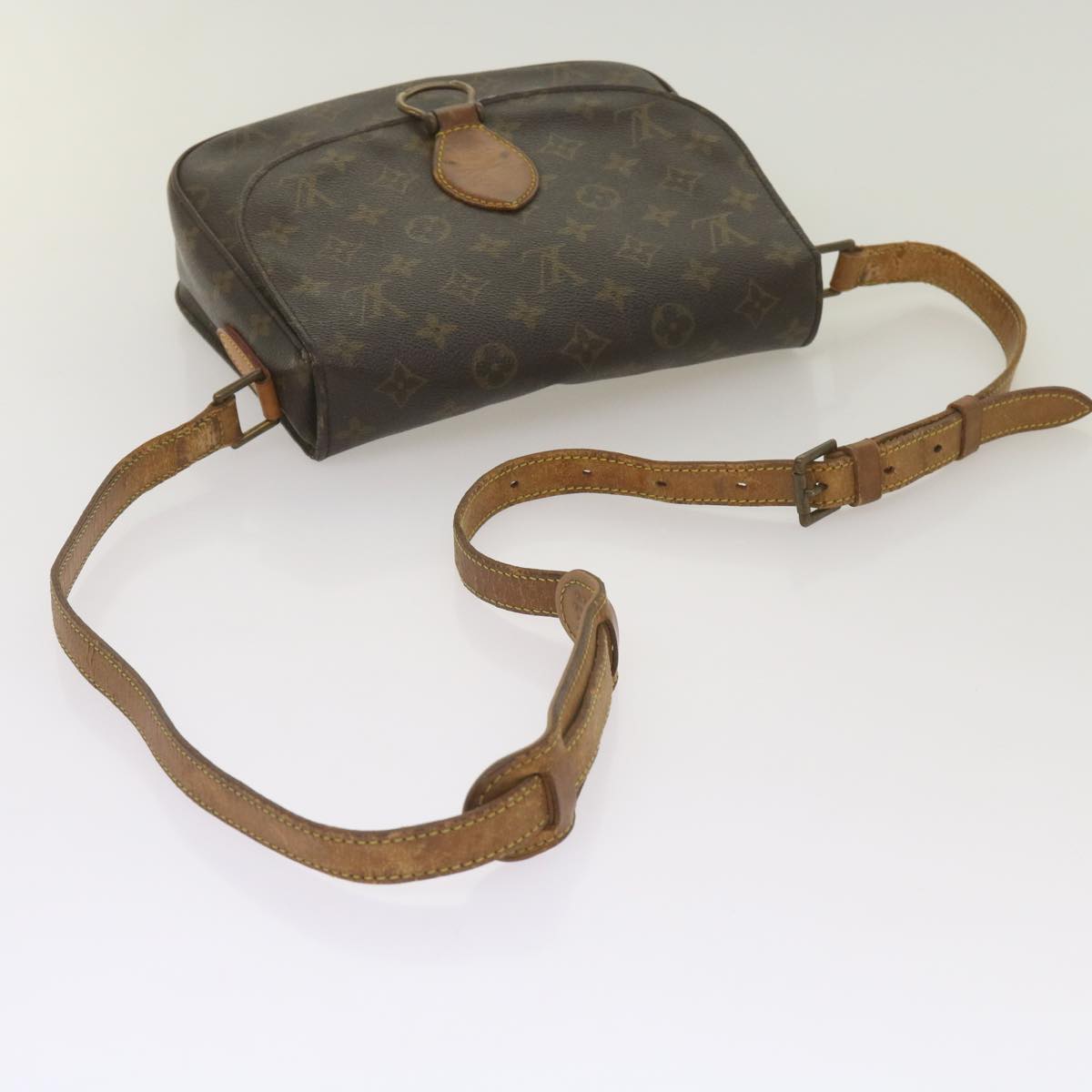 LOUIS VUITTON Monogram Saint Cloud GM Shoulder Bag M51242 LV Auth yb519