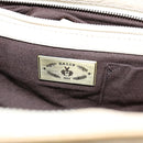 BALLY Hand Bag Leather Ivory Auth yb529-18