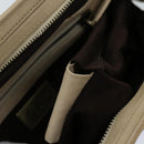 BALLY Hand Bag Leather Ivory Auth yb529-11