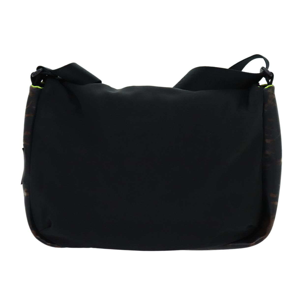 CHANEL Sports Line Shoulder Bag Nylon Black CC Auth yb536 - 0