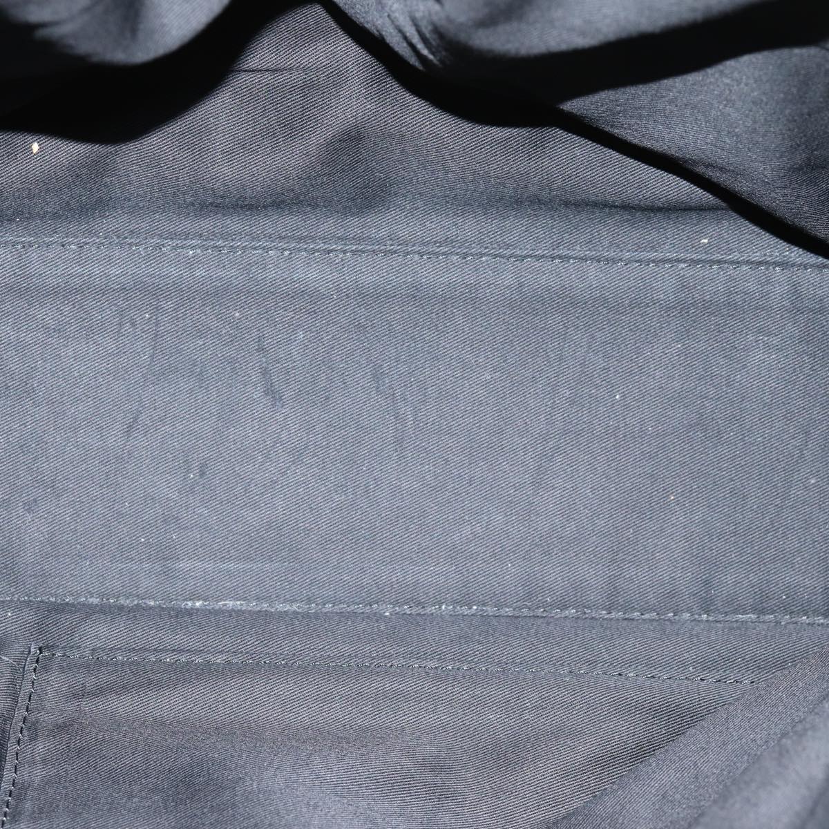 BURBERRY Nova Check Blue Label Hand Bag Canvas Beige Black Auth yb558