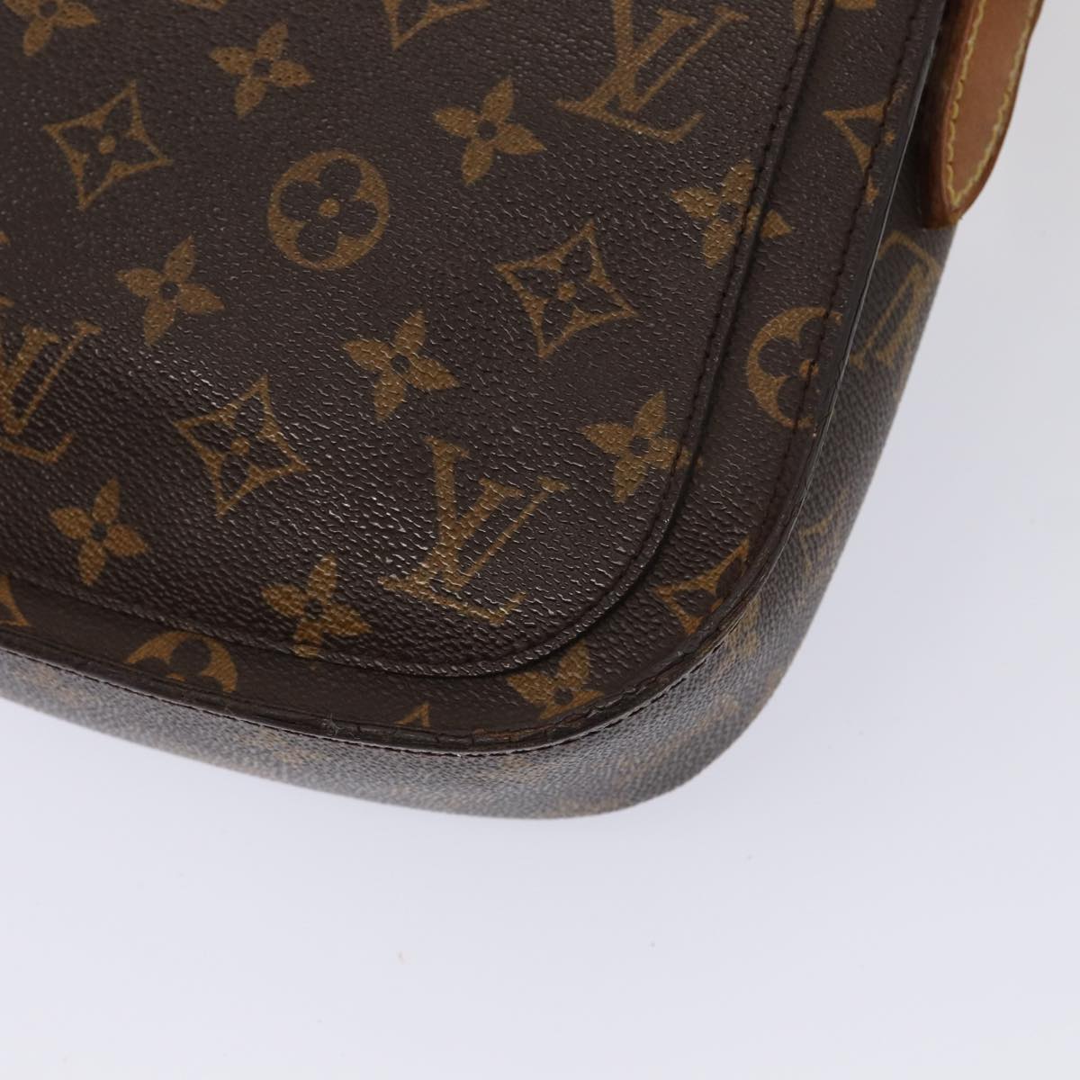 LOUIS VUITTON Monogram Saint Cloud GM Shoulder Bag M51242 LV Auth yb575