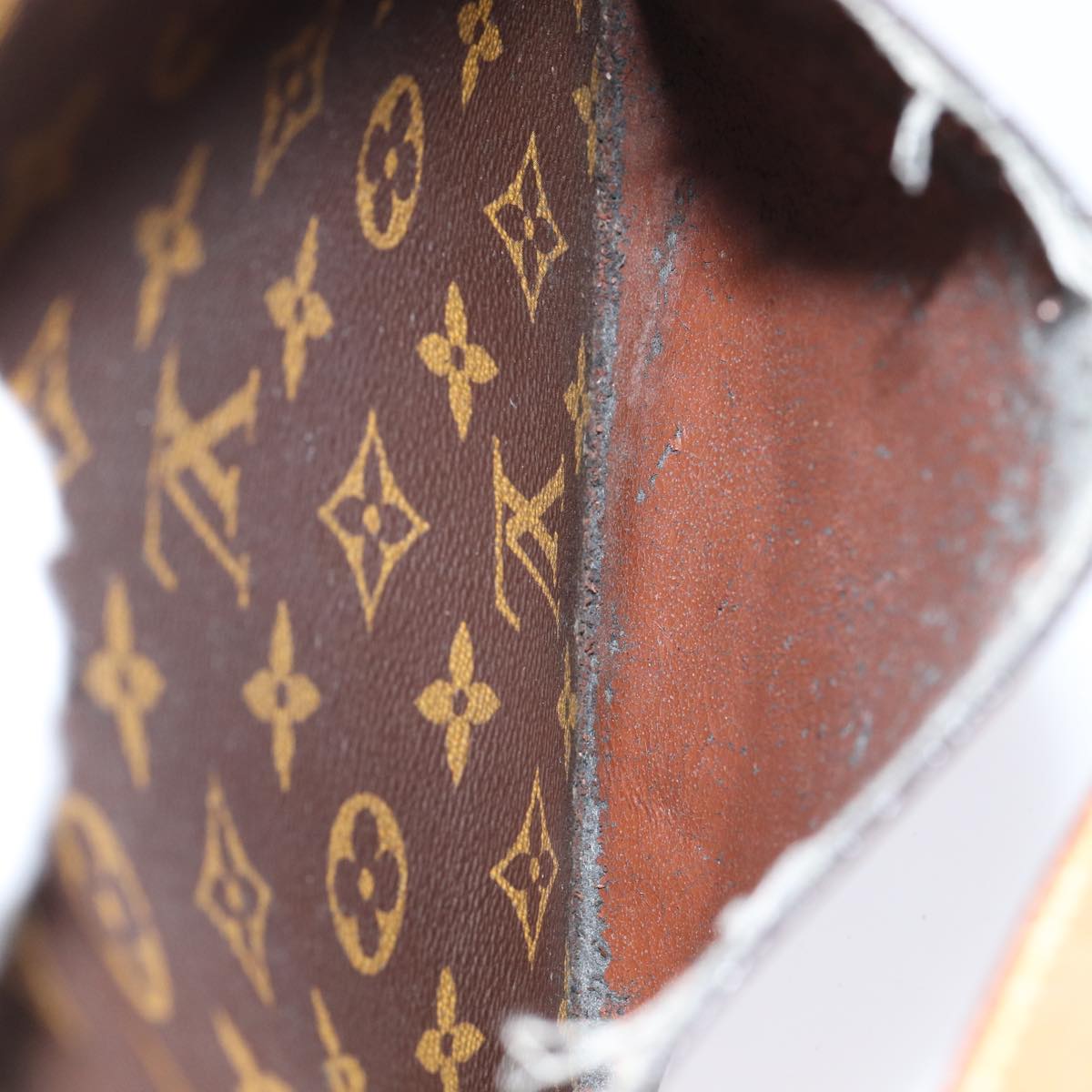 LOUIS VUITTON Monogram Saint Cloud GM Shoulder Bag M51242 LV Auth yb575