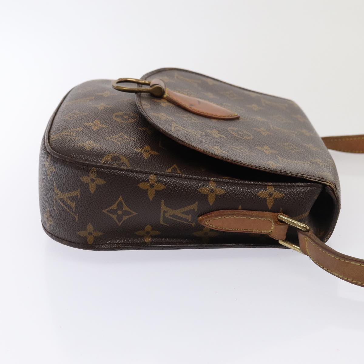 LOUIS VUITTON Monogram Saint Cloud GM Shoulder Bag M51242 LV Auth yb575