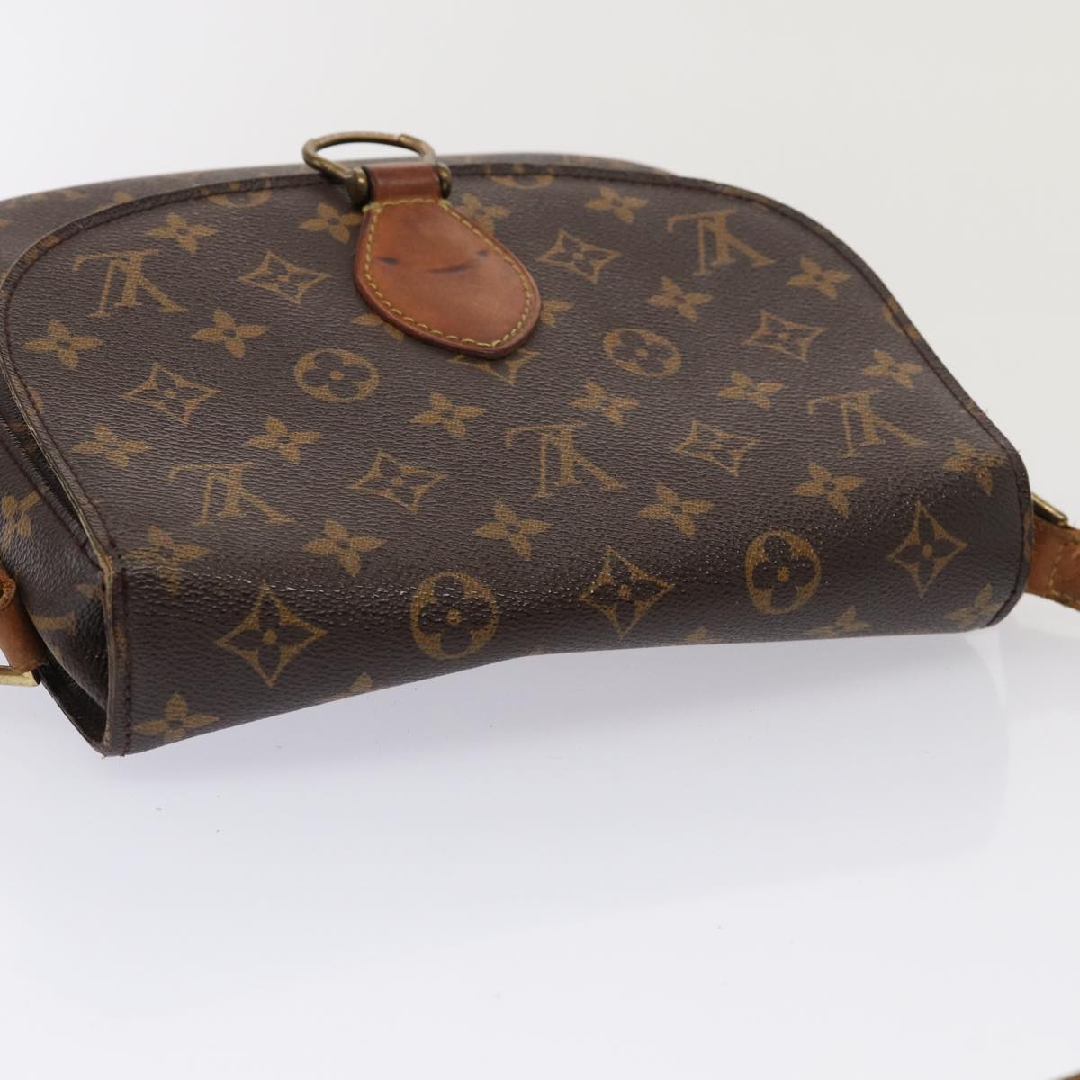 LOUIS VUITTON Monogram Saint Cloud GM Shoulder Bag M51242 LV Auth yb575