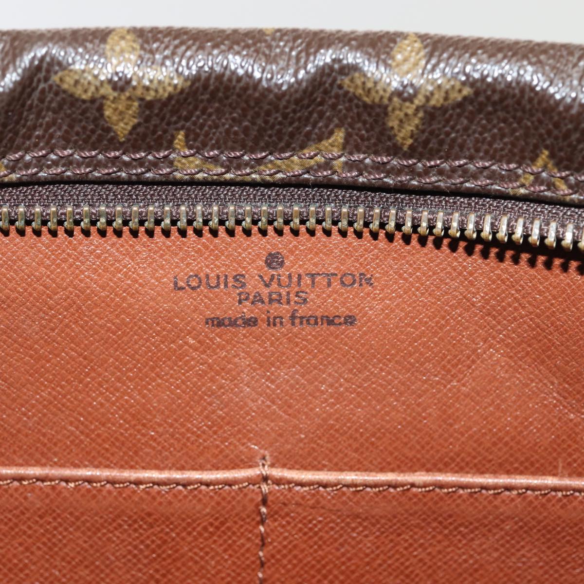 LOUIS VUITTON Monogram Compiegne 28 Clutch Bag M51845 LV Auth yb578