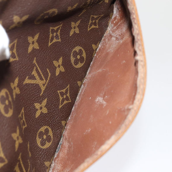 LOUIS VUITTON Monogram Compiegne 28 Clutch Bag M51845 LV Auth yb578